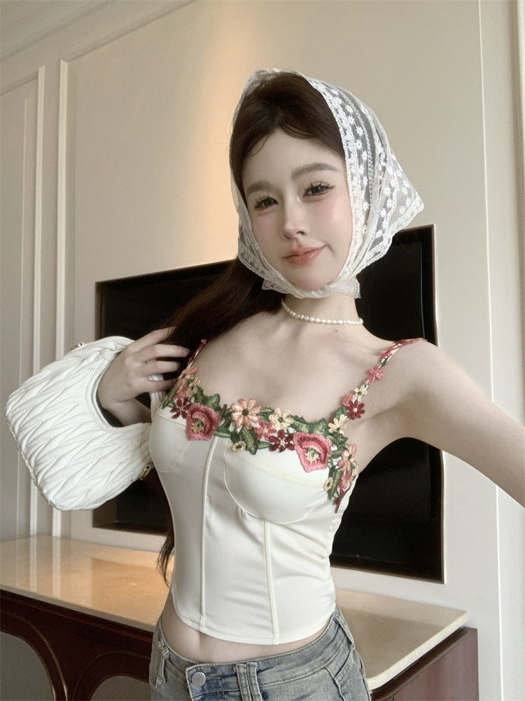 Thai Pure Sweet Hot Girl Fishbone Tube Top