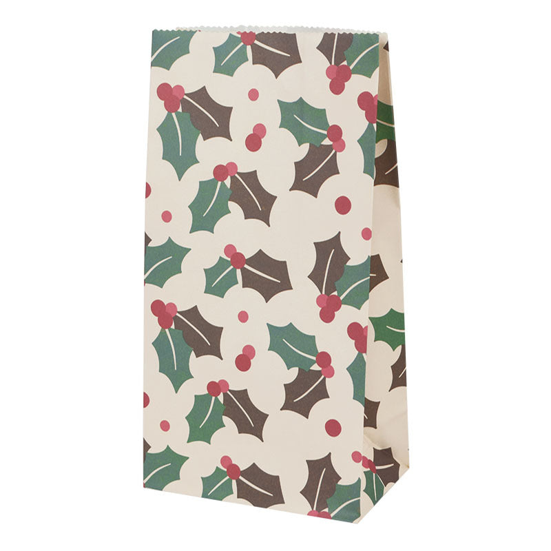 Christmas Wrapped Paper Bags Snowman Snowflakes No Mention