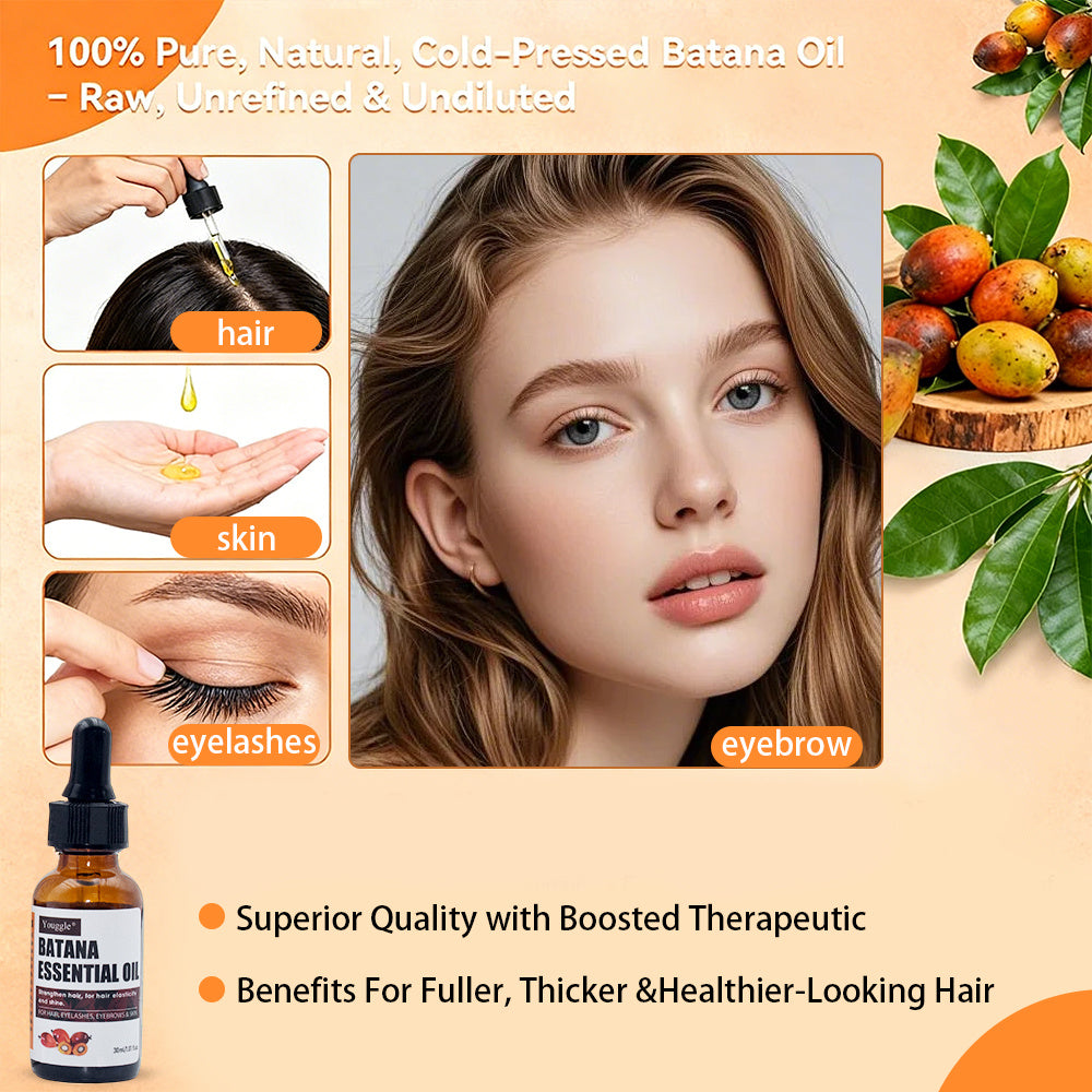 Batana Essential Oil Organic Moisturizing Repair Damaged Natural Growth Oil For Hair Strengthening Batana Oil
