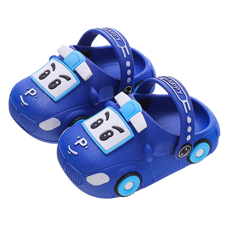 Children's Slippers Baby Car Soft Bottom