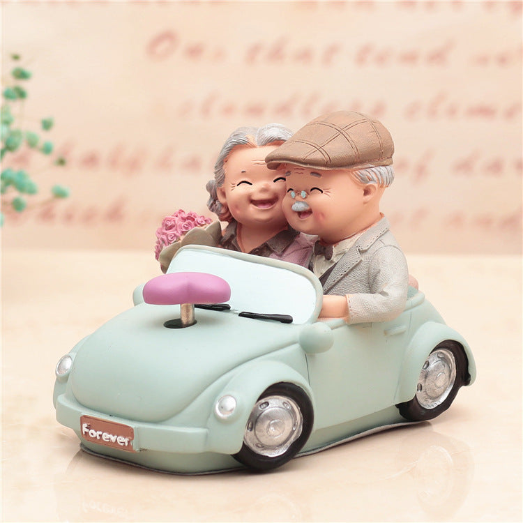 Home living room character decoration resin decoration
