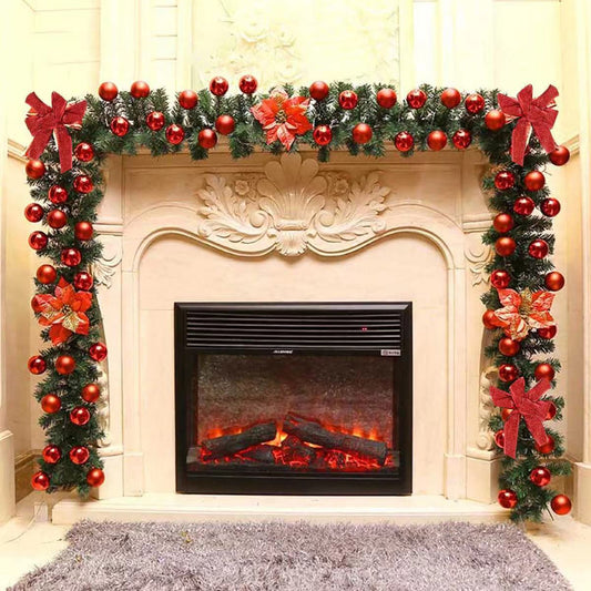 Encrypted Ornaments With Lights Christmas Decorations