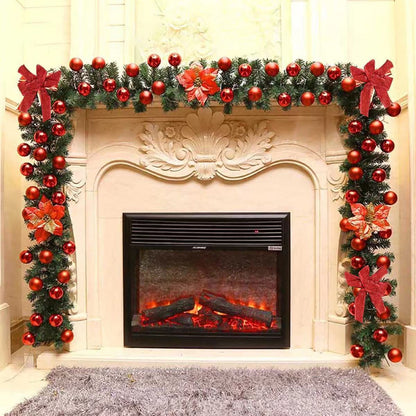 Encrypted Ornaments With Lights Christmas Decorations