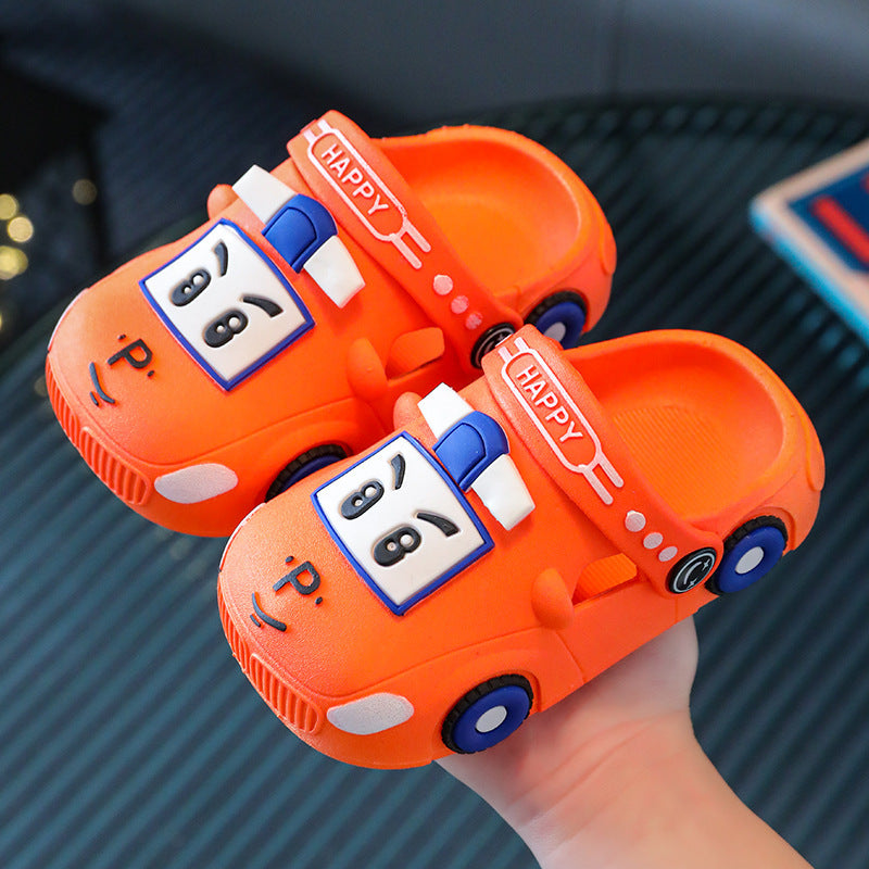 Children's Slippers Baby Car Soft Bottom