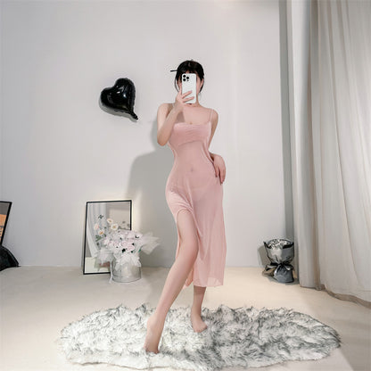 Sexy Lingerie Sexy Uniform Pajamas Suspenders