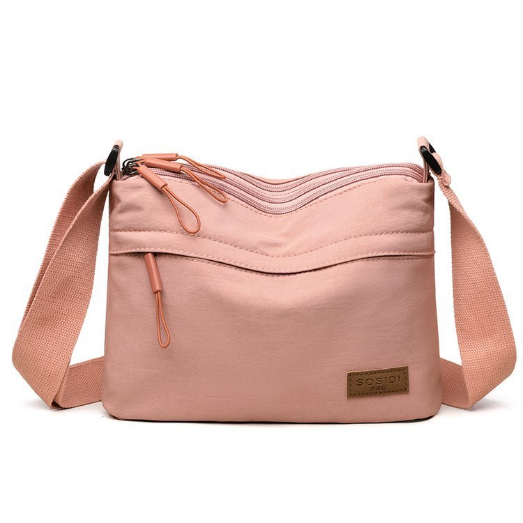 Women's Nylon Cloth Multi-functional Waterproof Shoulder Messenger Bag