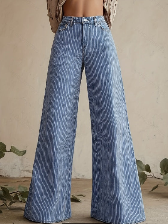 3D Digital Printed Women's Imitation Jeans