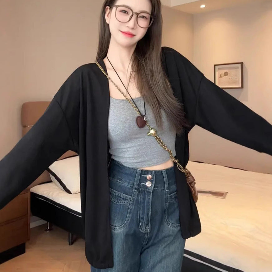 Women's Long-sleeved Sweater Sun Protection