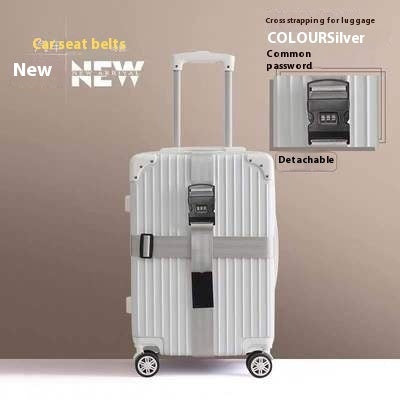 Password Lock Safety Belt Suitcase Band Trolley Case Packing Belt