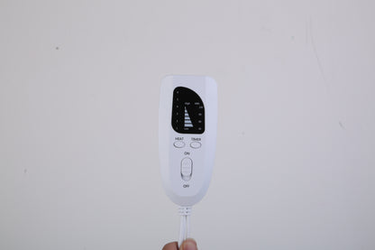 Cozy microfiber electric foot heating pad