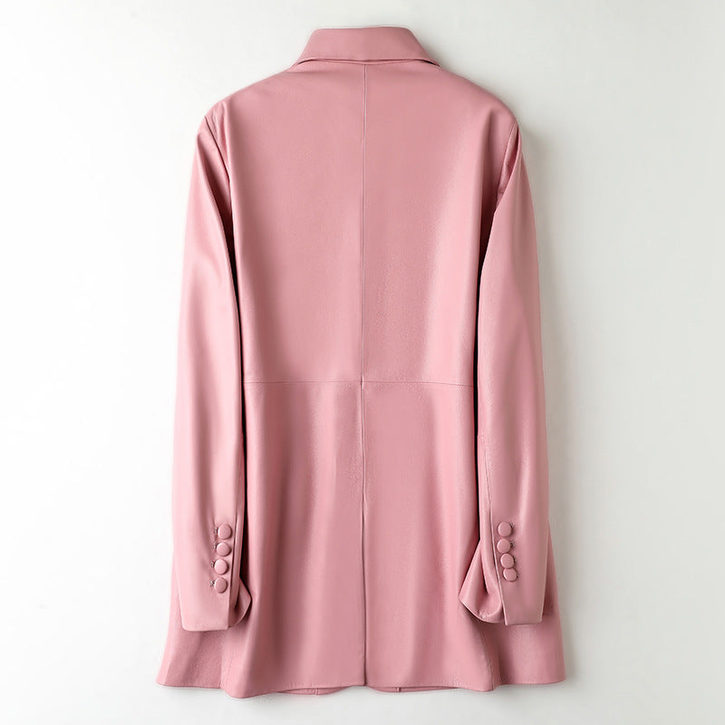 Female Suit Coat New Fashion Sheepskin