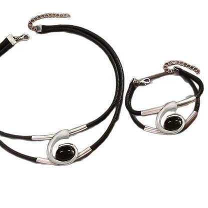 Bohemian Style Fashion Personality And Creativity Iron Jewelry Suit Women