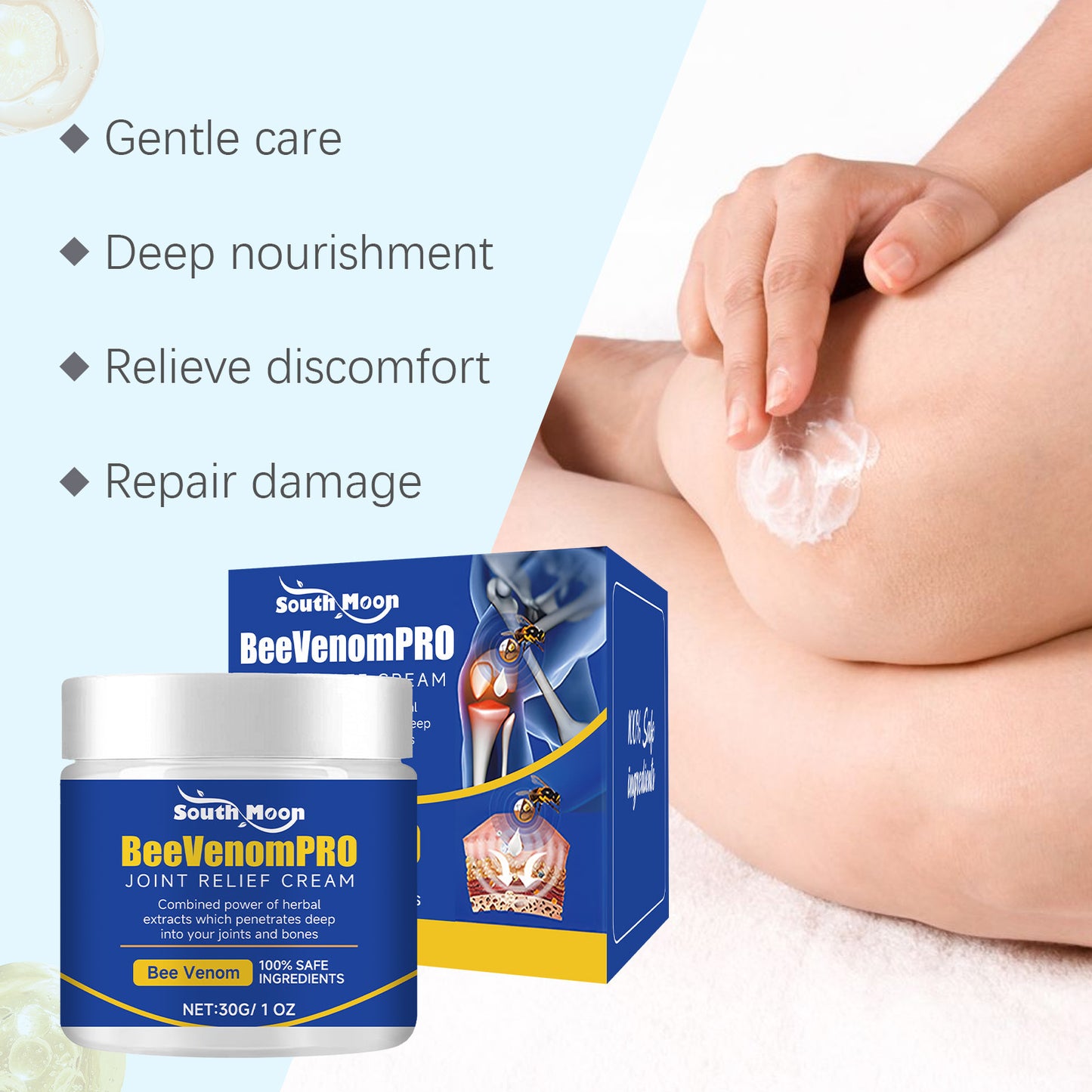 Herbal Moisturizing Joint Massage Care Cream