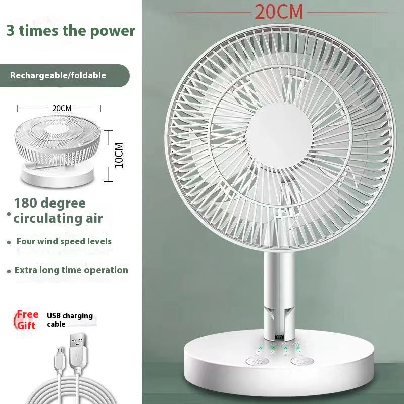 Silent Wind USB Office And Dormitory Mini Clip Fan Desktop Floor