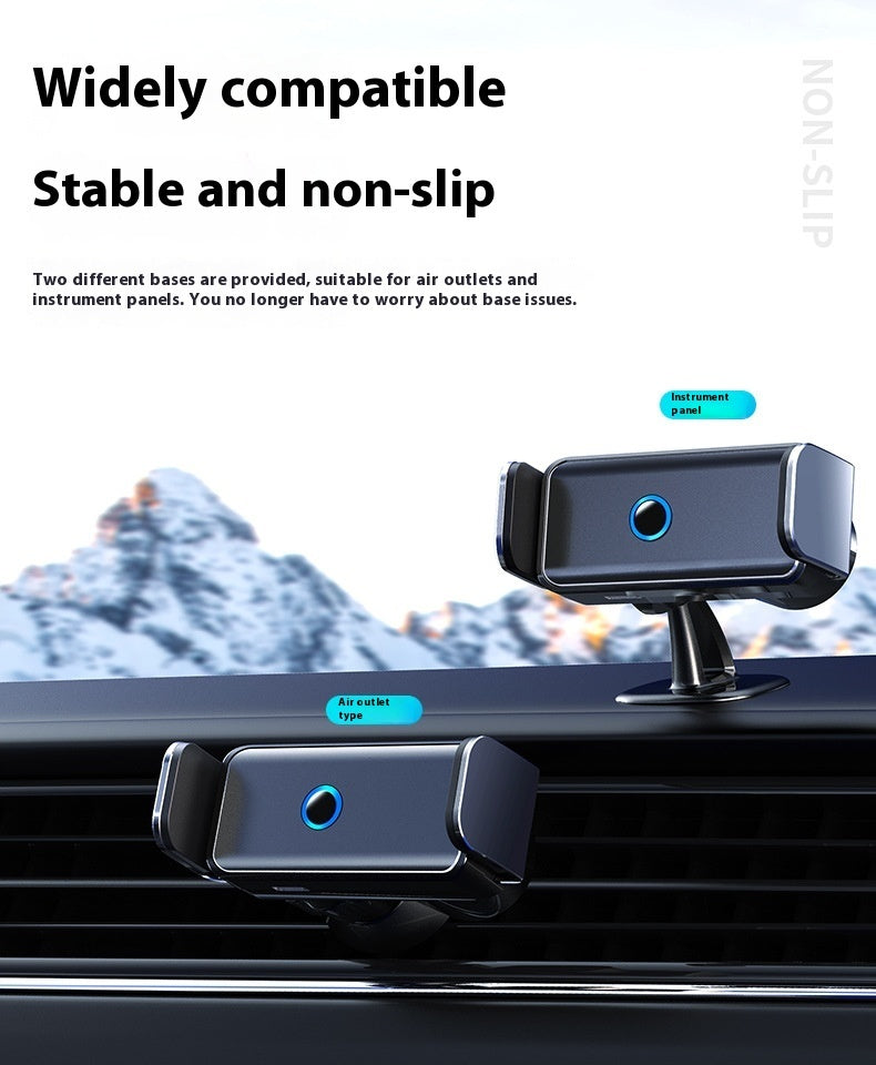 Automobile Phone Holder Solar Intelligent Navigation Car Phone Holder