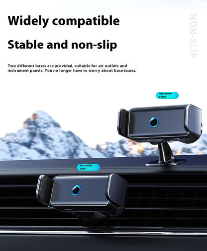 Automobile Phone Holder Solar Intelligent Navigation Car Phone Holder