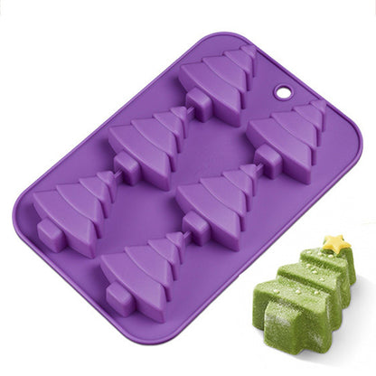 Christmas tree silicone mold
