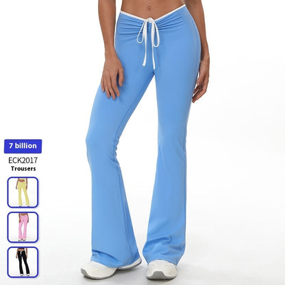 Summer Cross-border Elastic Waistband Yoga Pants