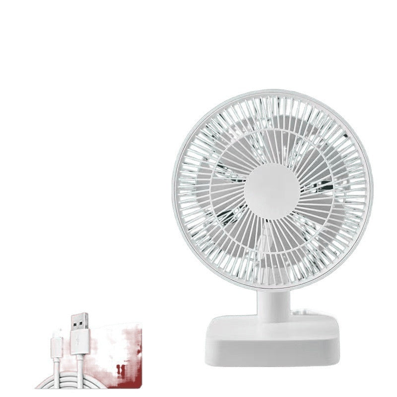 Silent Wind USB Office And Dormitory Mini Clip Fan Desktop Floor