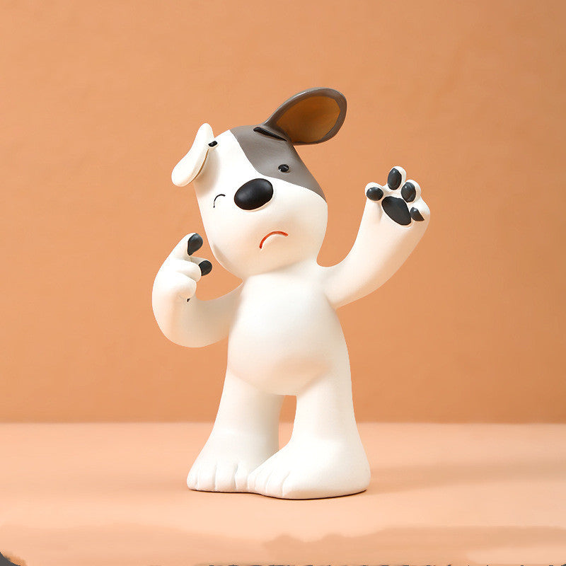 Creative Living Room Puppy Decoration Home Decoration
