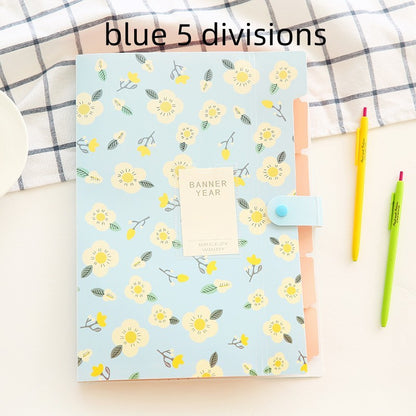 Pp File Folder Student Test Paper Office Material Organizer Storage Bags