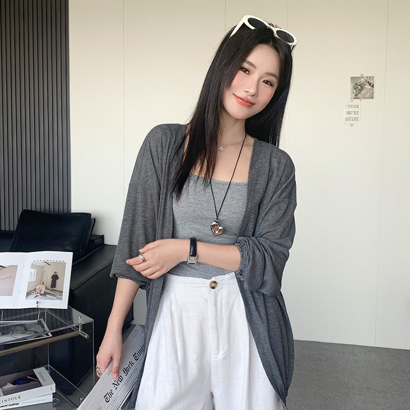 Women's Long-sleeved Sweater Sun Protection