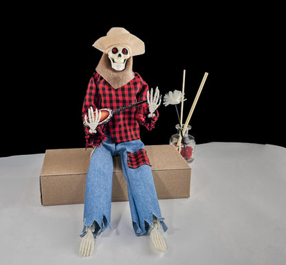 Halloween Glowing Skeleton Decoration Ornament