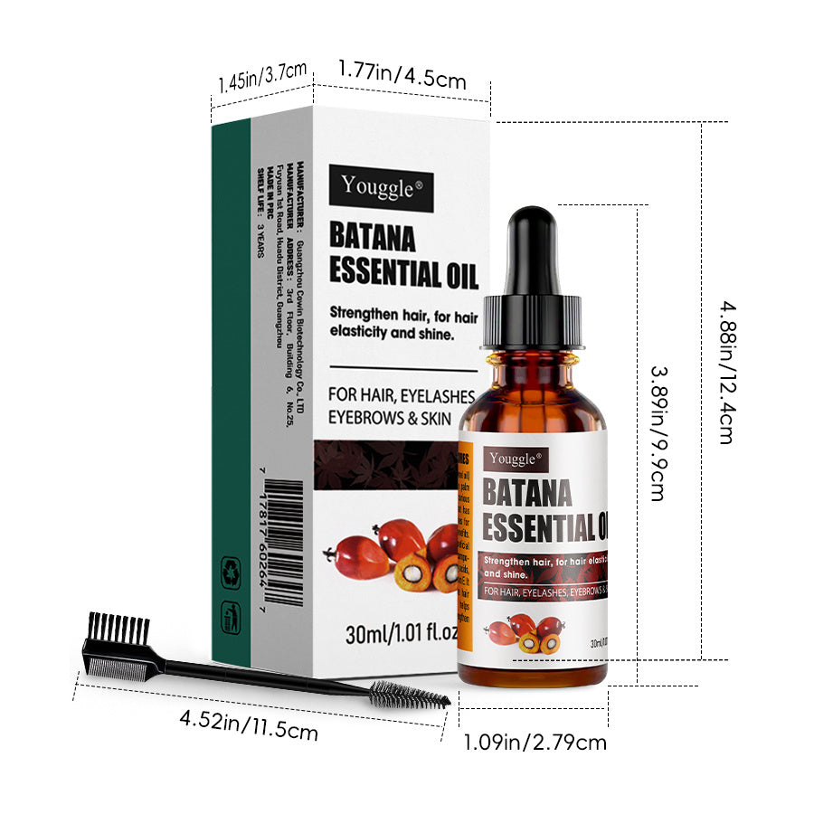 Batana Essential Oil Organic Moisturizing Repair Damaged Natural Growth Oil For Hair Strengthening Batana Oil