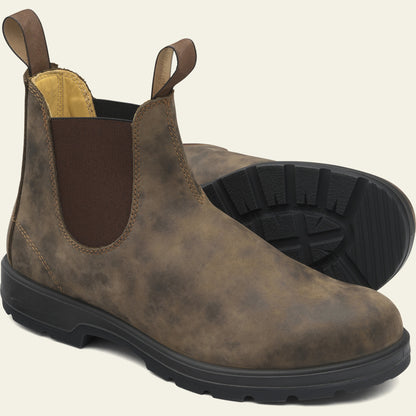 Color Neutral Retro Couple Shoes Leather Boots Martin
