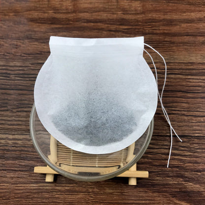New Filter Paper Round Tea Bags Tea Bags Disposable Tea Bags