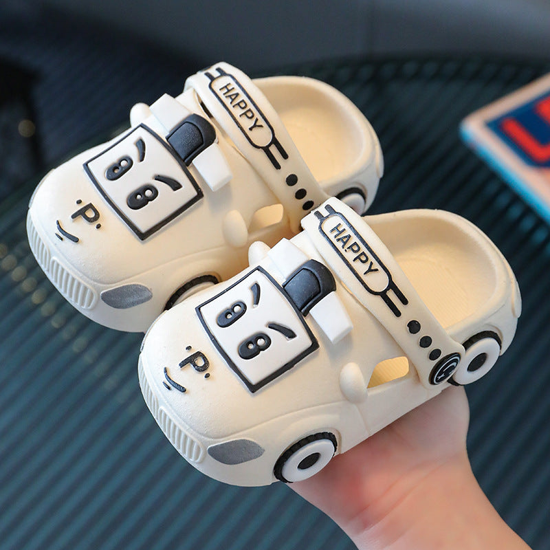 Children's Slippers Baby Car Soft Bottom