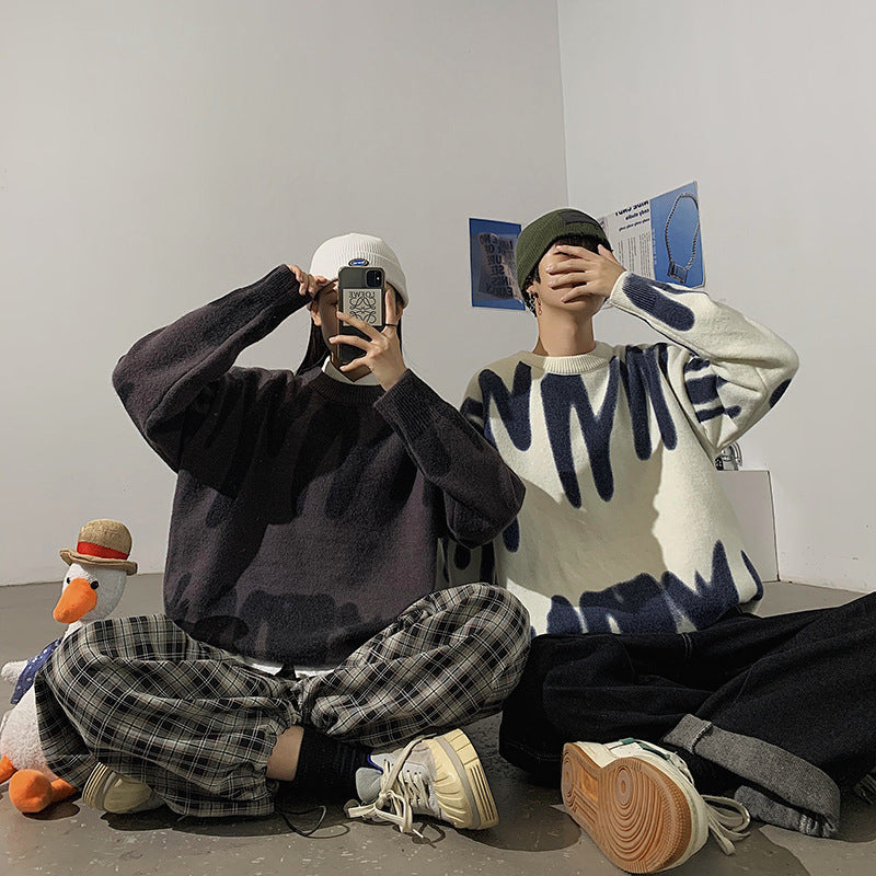 Autumn And Winter Sweater Jacket Unisex Men And Women Trendy Sweater Sweater