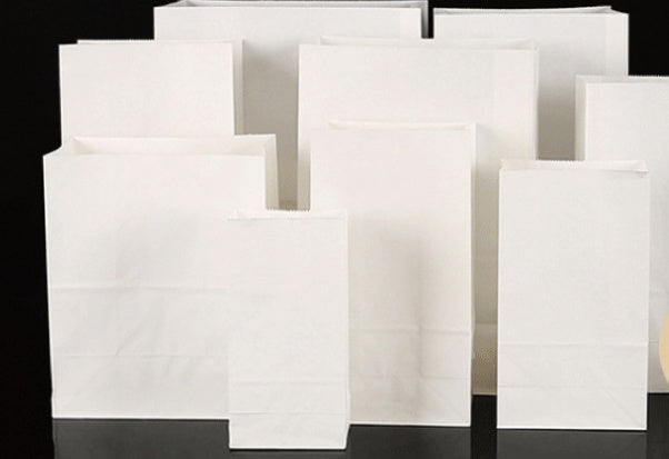 10pcs Coated Oil Resistant Paper Bags