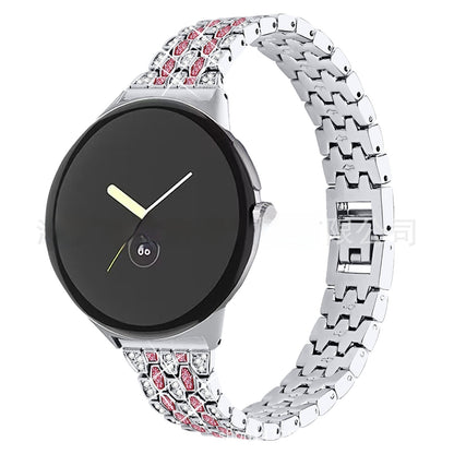 Google Five Beads Three Rows Diamond Replacement Strap
