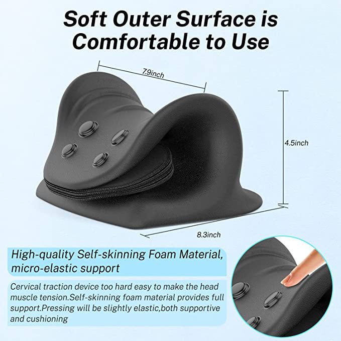 Cervical Massage Traction Pillow Extensor Instrument