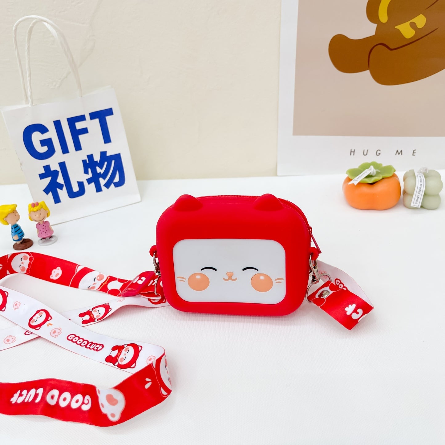 Children's Mini Cute Trendy Crossbody Silicone Bag
