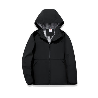 Women's Outdoor Sports Thin Hooded Work Clothes Mountaineering Clothes Windproof And Waterproof