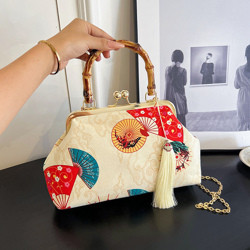 New Ethnic Style Fashion Clutch Bag Beautiful Portable