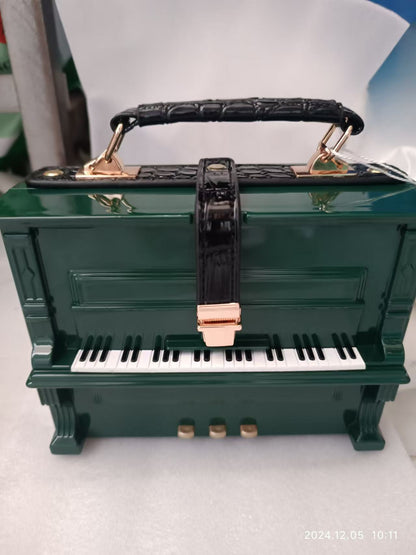 Piano Acrylic Box Shoulder Crossbody Bag