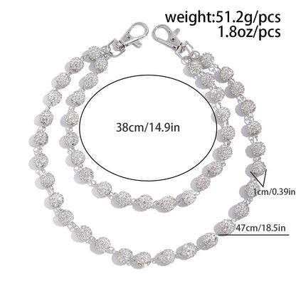 Hip Hop Niche High-grade Waist Chain Pendant Accessories
