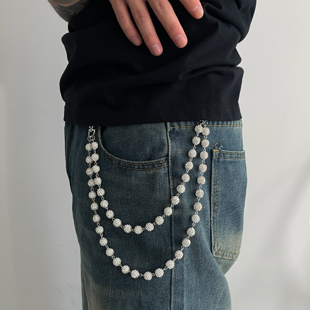 Hip Hop Niche High-grade Waist Chain Pendant Accessories