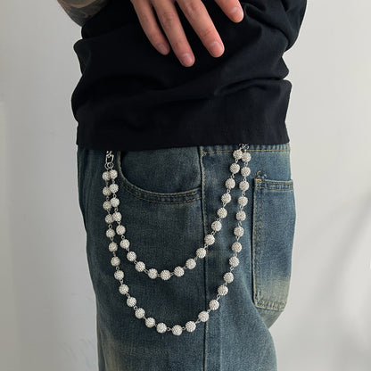 Hip Hop Niche High-grade Waist Chain Pendant Accessories