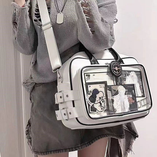One-shoulder Portable Daily Large Capacity Versatile External Pain Messenger Bag