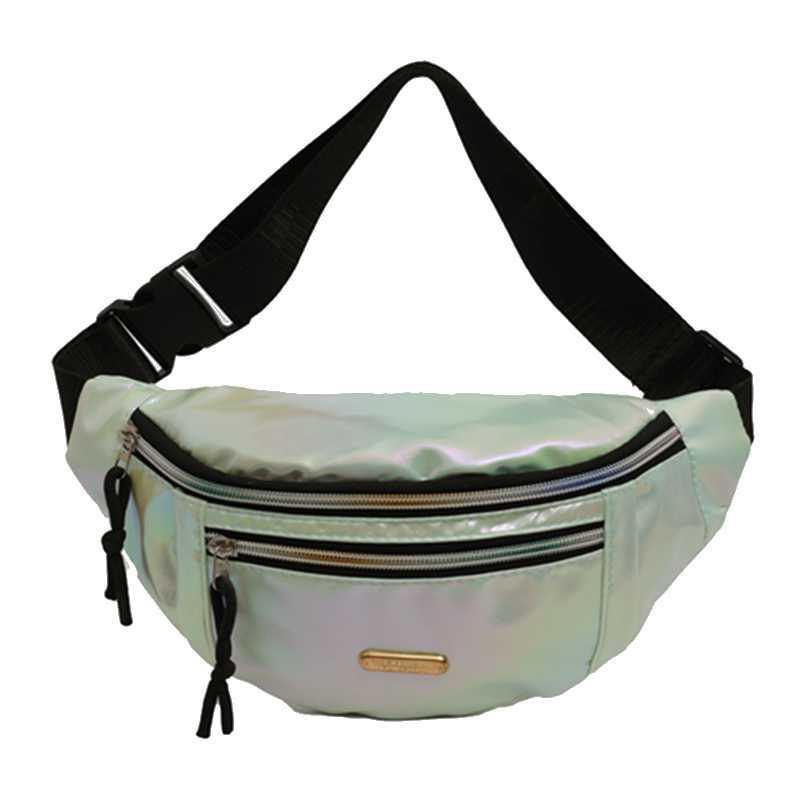 Laser Waist Bag Shoulder Crossbody Waterproof