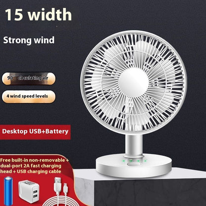 Silent Wind USB Office And Dormitory Mini Clip Fan Desktop Floor