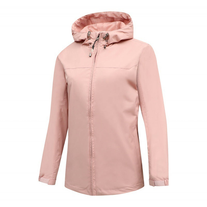 Outdoor Leisure Loose Plus Size Shell Jacket