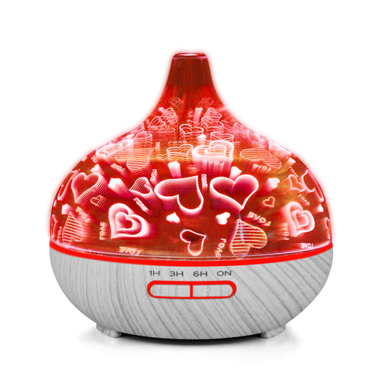 Ultrasonic Atomization 3D Glass Aroma Diffuser