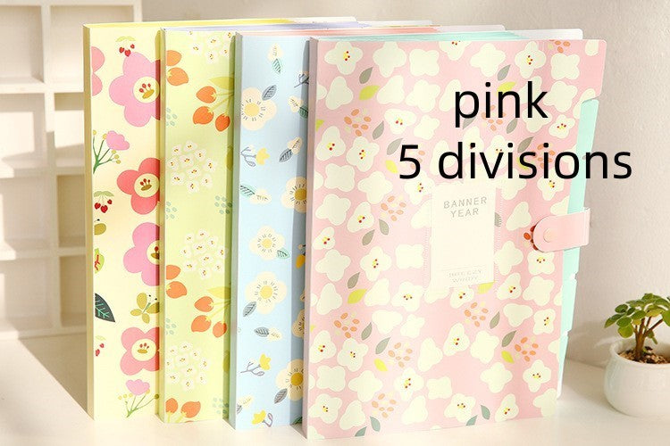 Pp File Folder Student Test Paper Office Material Organizer Storage Bags