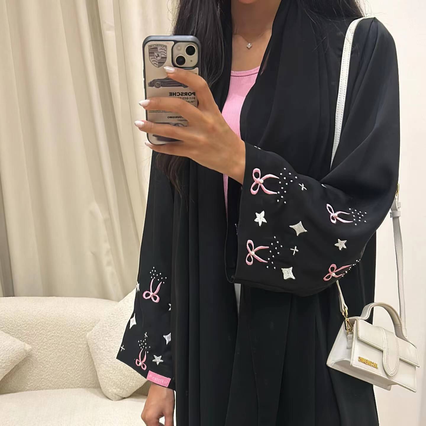 Dubai Party Exquisite Embroidery Dress