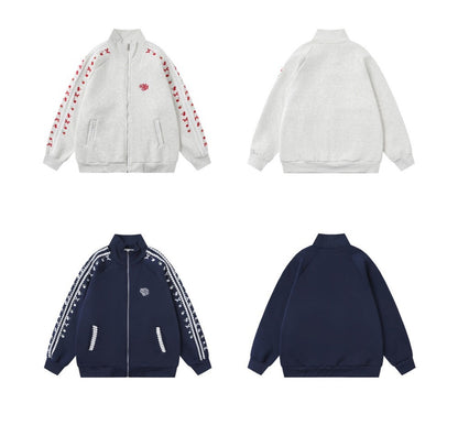 American Retro College Sports Style Brushed Hoody